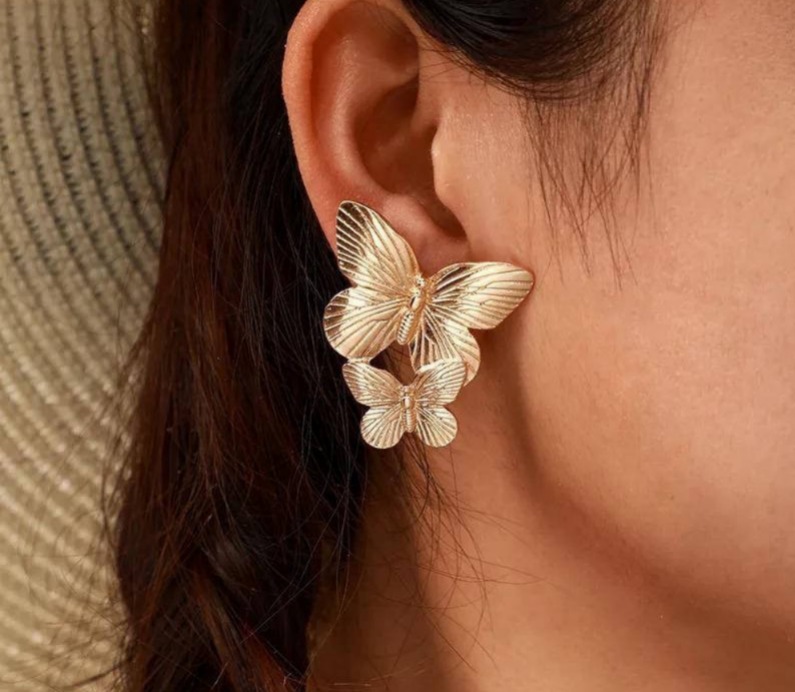 Butterfly Design Earings