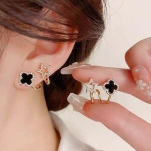 Star And Clover Earrings